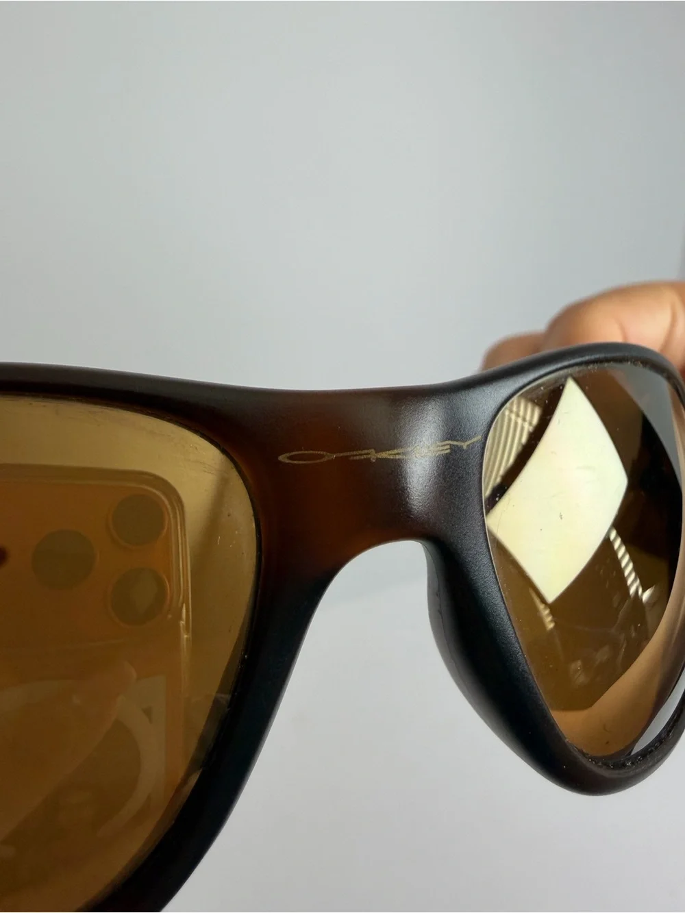 Vintage 90s Oakley Root Beer Brown Sunglasses